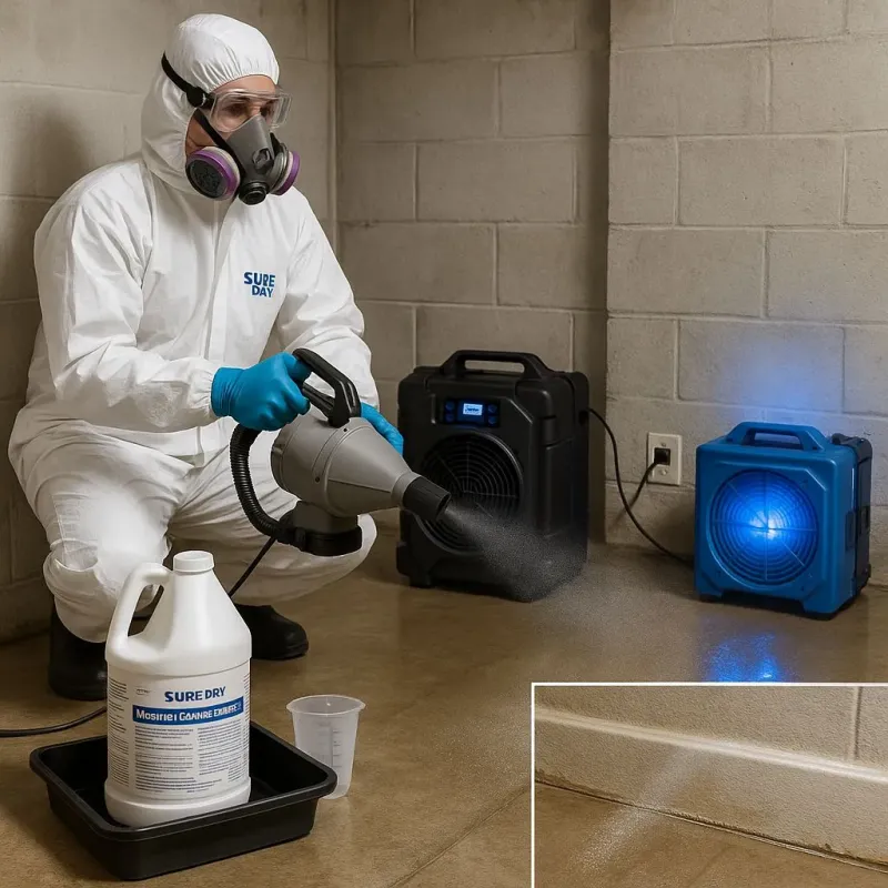 Sanitization and Odor Removal process in Sienna Plantation, TX
