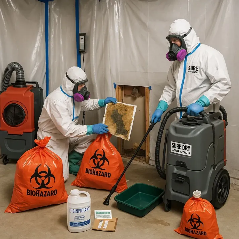 Contaminated Water Handling Protocols process in Sienna Plantation, TX