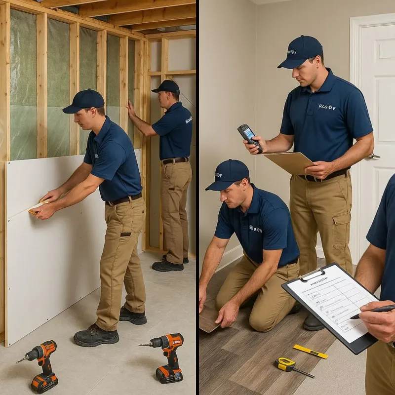 Repairs and Reconstruction process in Sienna Plantation, TX